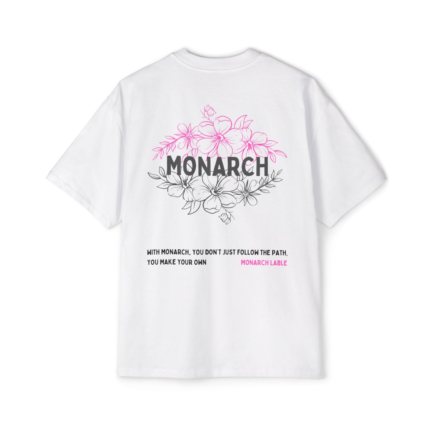 Monarch Luxe Tee - Rose Bloom Edition