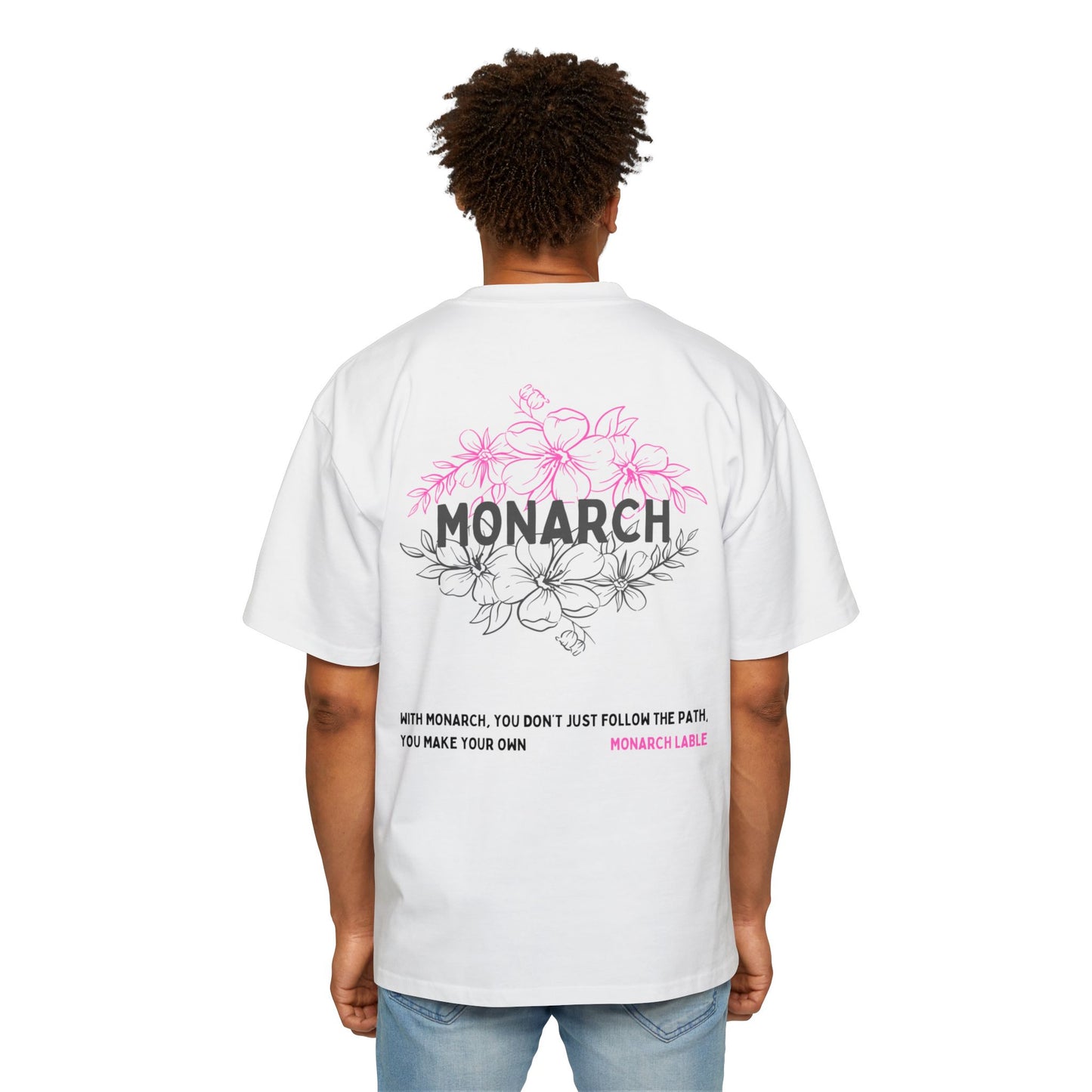 Monarch Luxe Tee - Rose Bloom Edition